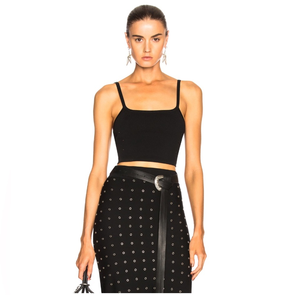 Rachel Comey Abalone Tank Top- Black, Small, New without tags, never worn